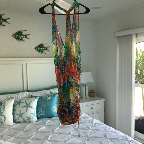 Luli Fama mini dress beach coverup - Picture 5 of 12